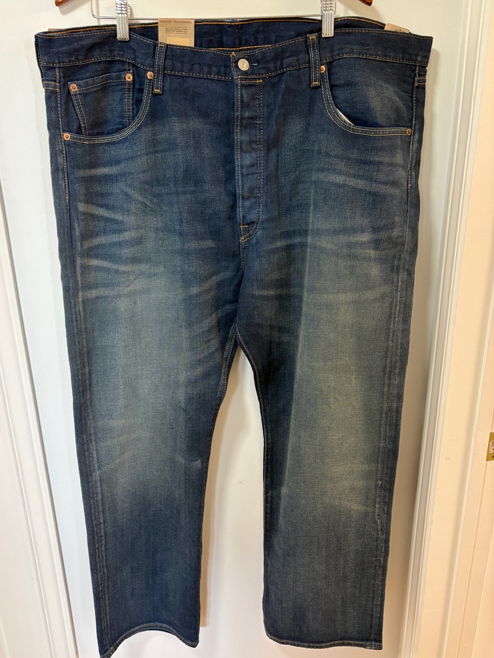 Levi's 501 Big & Tall Jeans Denim 44x32 NWT